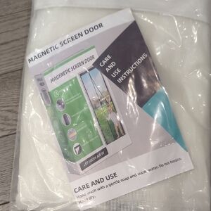 Mesh Magnetic Screen Door - New